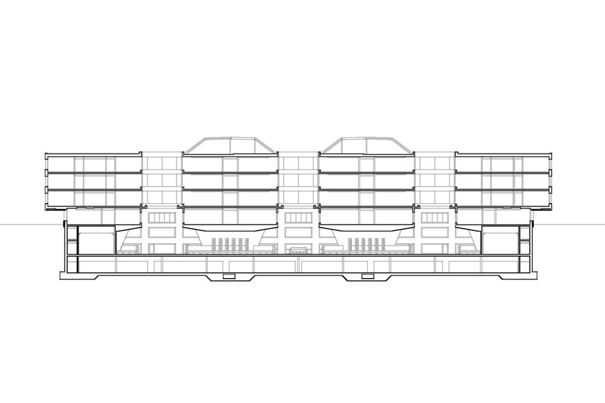 Längsschnitt durch das Von-Roll-Areal in Bern (vgl. Kasten am Ende des Artikels).