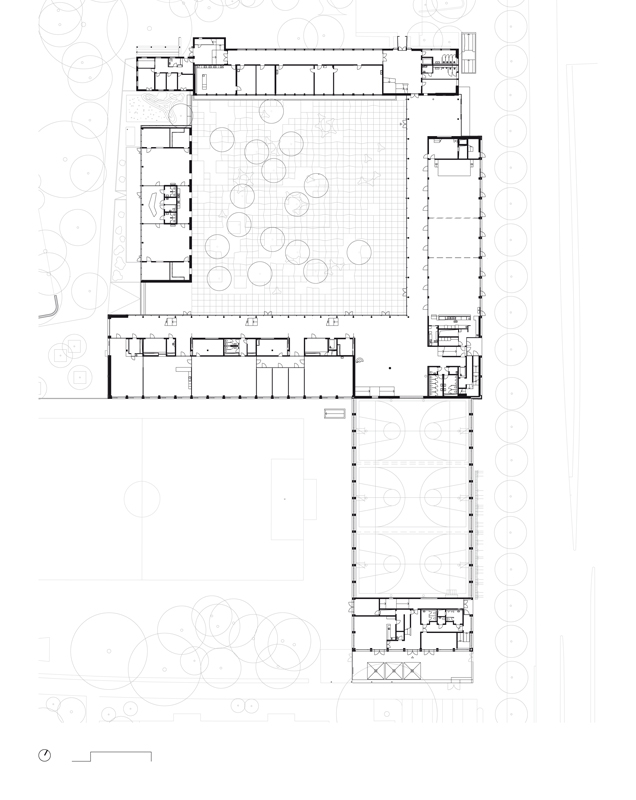 Grundriss Erdgeschoss.