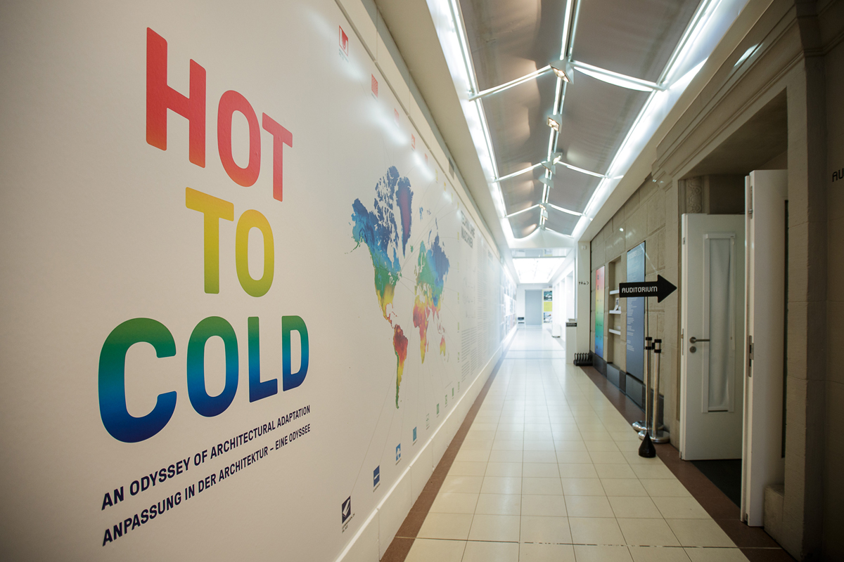 «Hot to Cold» zeichnet die Auseinandersetzung der Bjarne ingels Group mit verschiedenen Klimaszenarien nach.