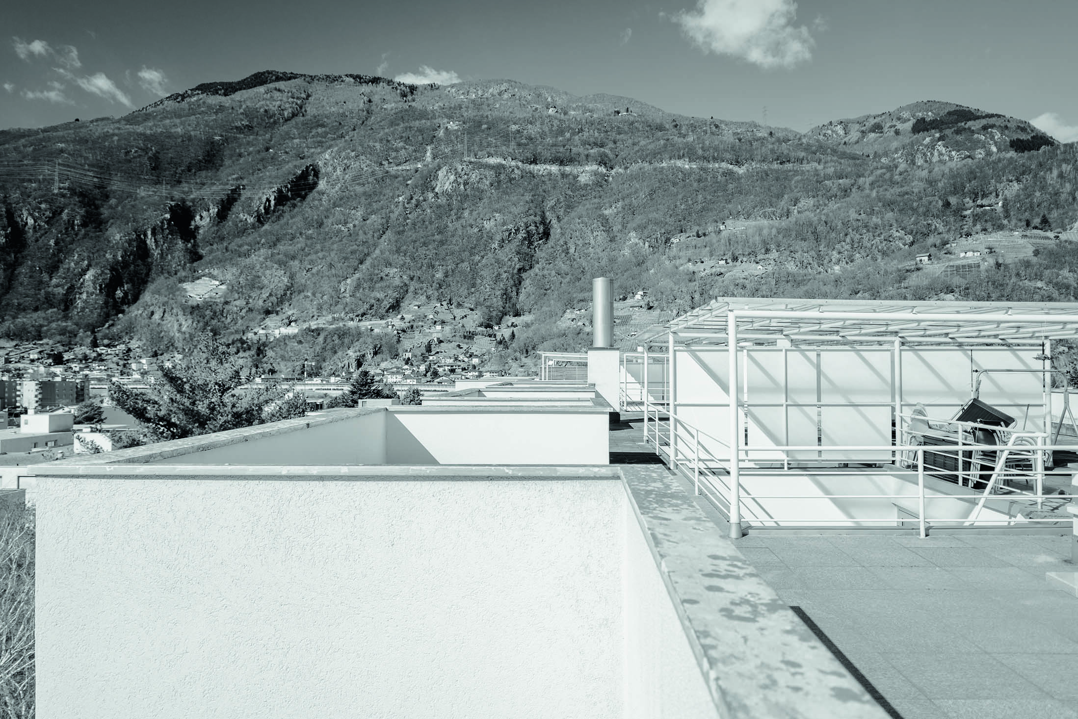 Roberto Bianconi, case d’appartamenti Terenzio in via Vallone, Bellinzona.