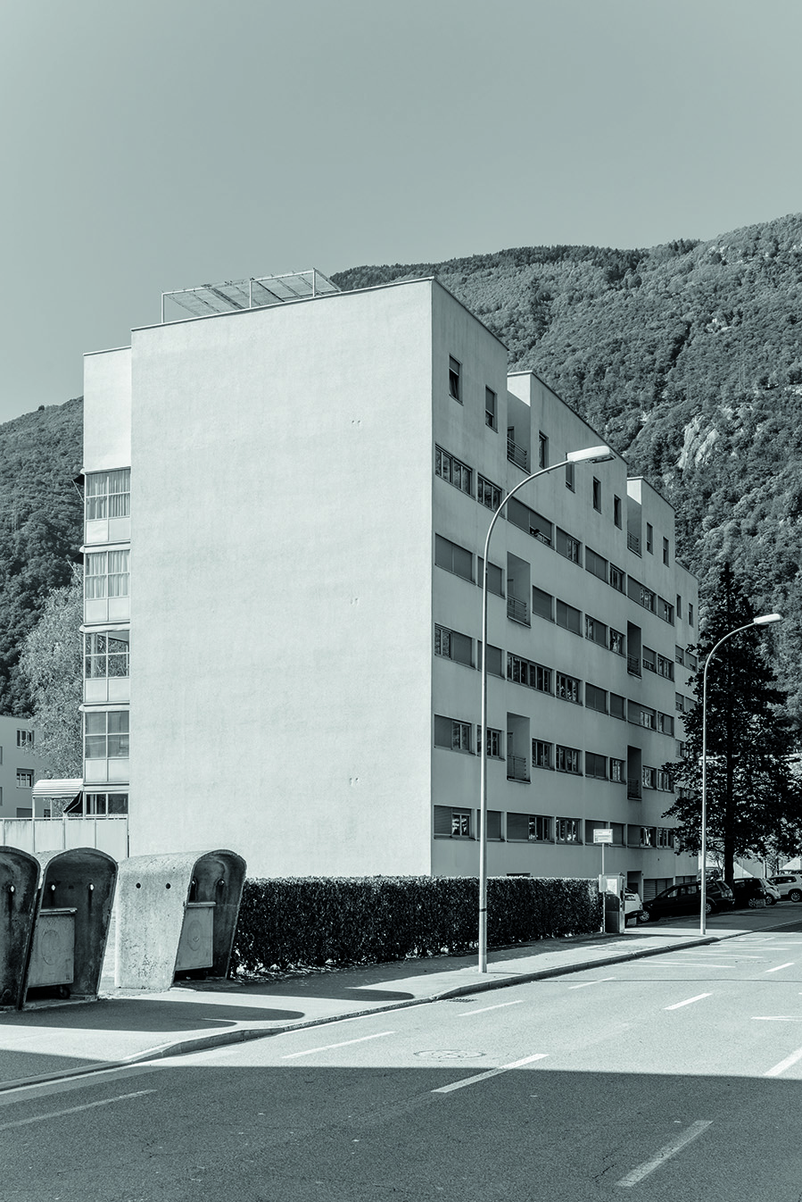 Roberto Bianconi, case d’appartamenti in via Vallone a Bellinzona.