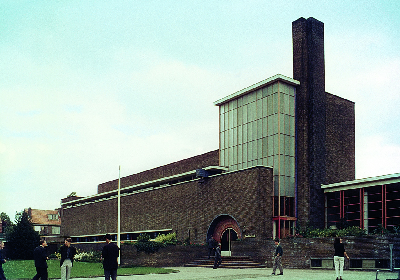 Willem Marinus Dudok, scuola Vondel a Hilversum, 1929.
