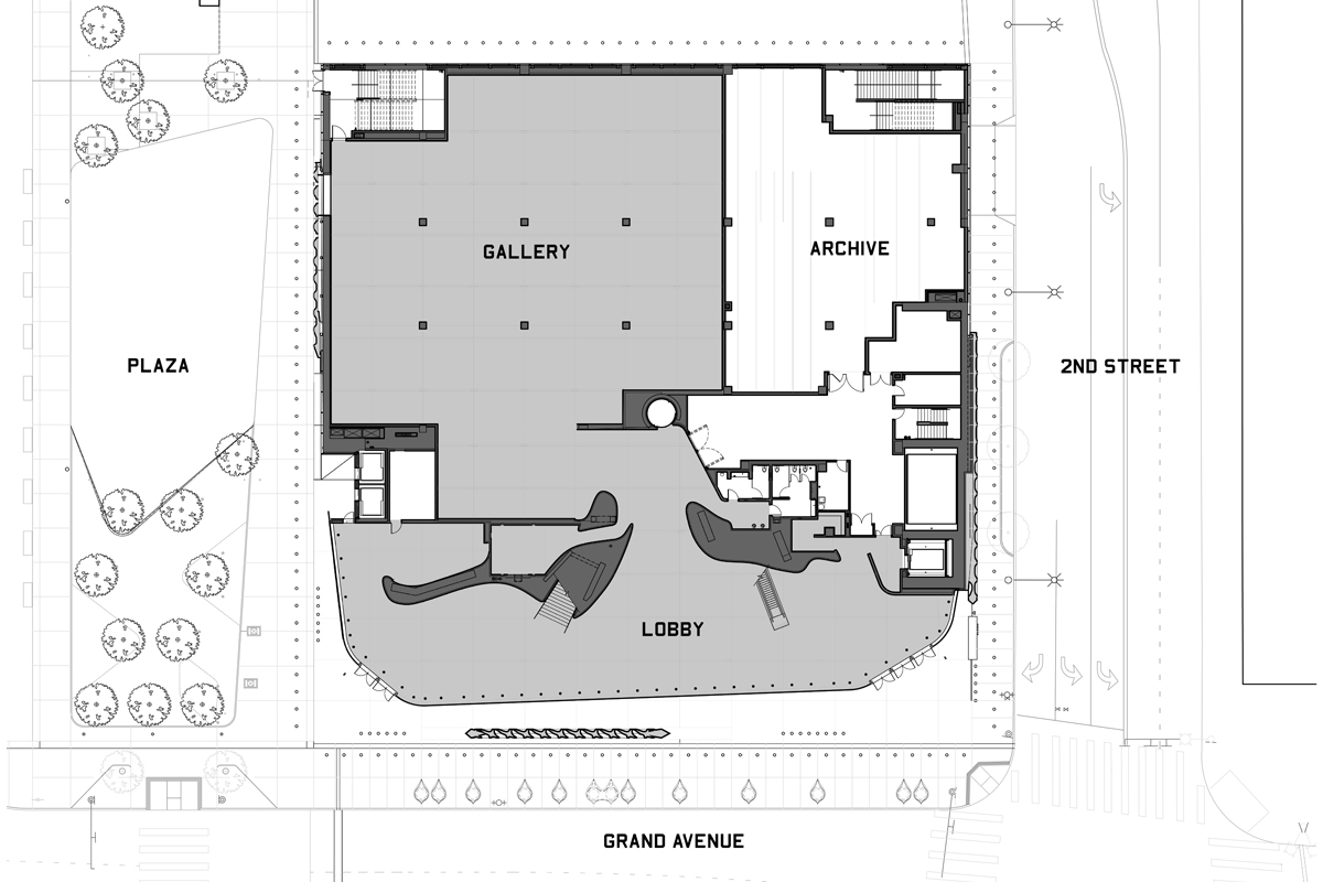 Grundriss Erdgeschoss.