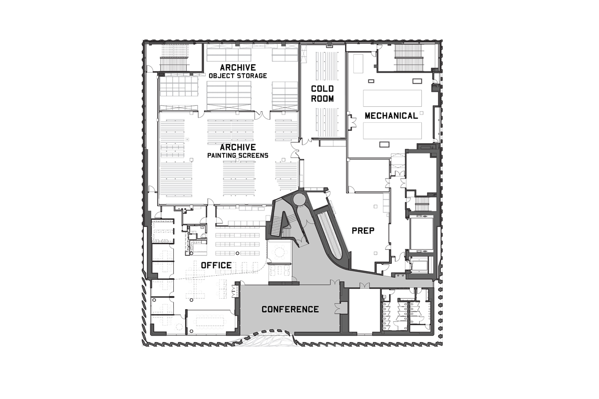 Grundriss 1. Obergeschoss.