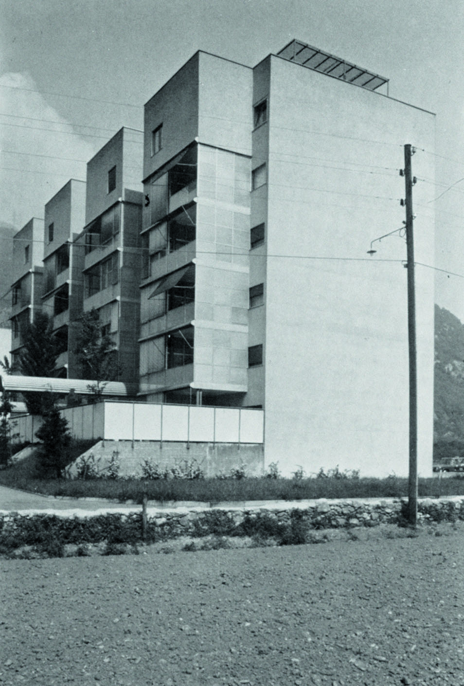 Roberto Bianconi, Complesso d’abitazione Terenzio, Bellinzona.