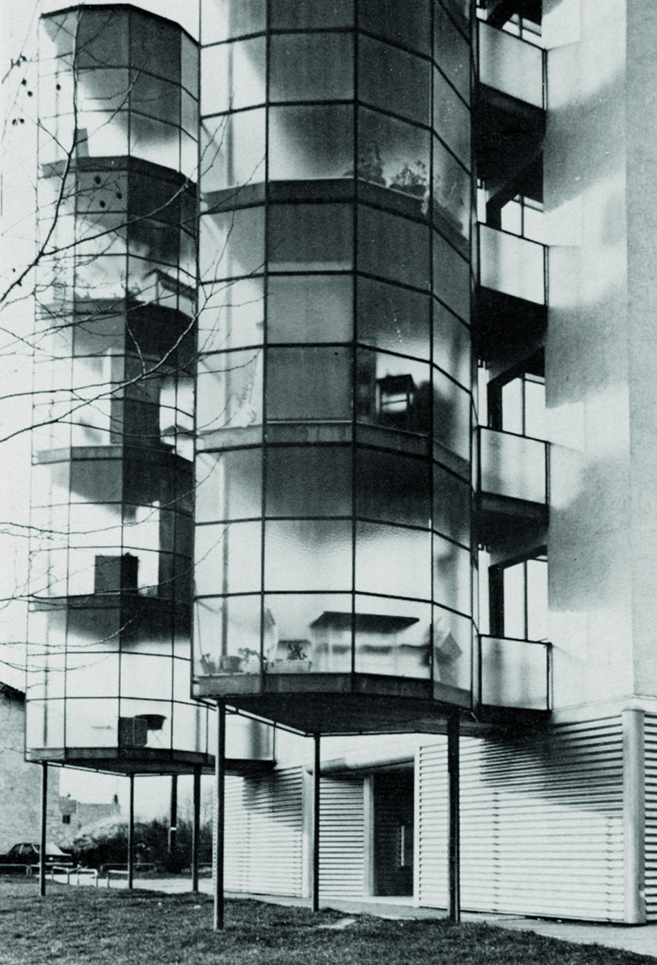 Roberto Bianconi, Edificio Veturia alle Semine, Bellinzona.