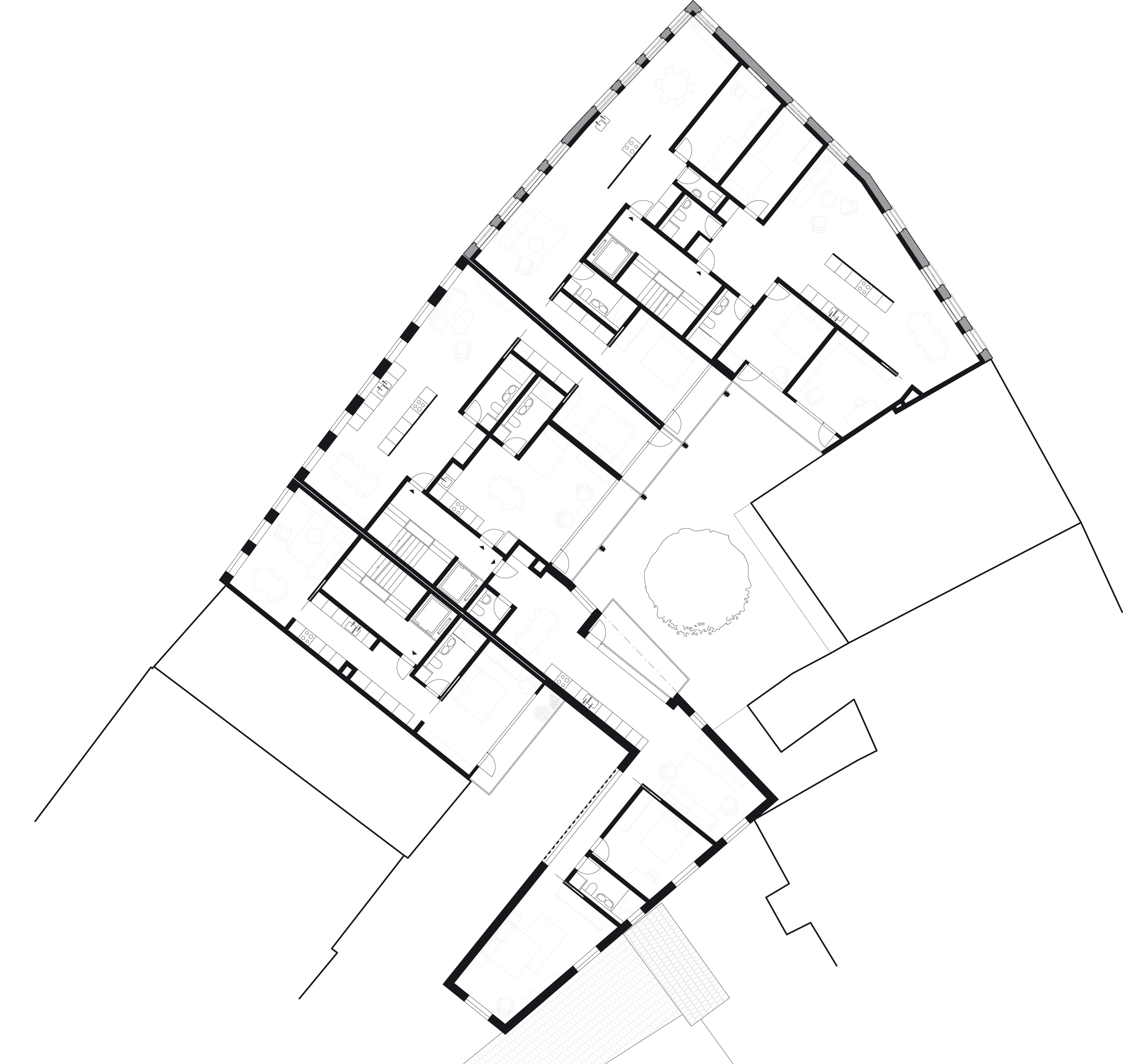 «Janus A», Grundriss 1. OG