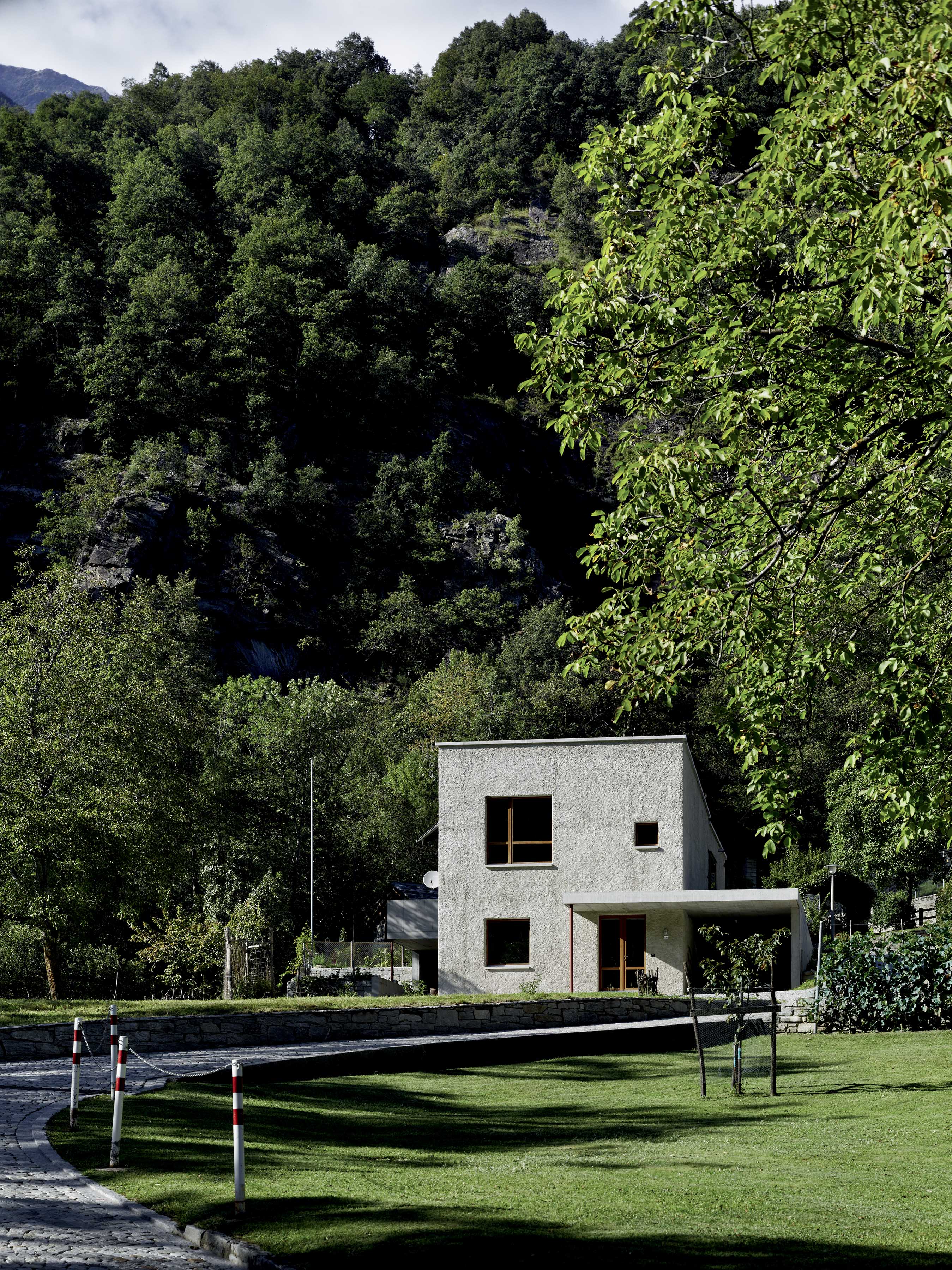 Armando Ruinelli, casa unifamiliare a Castasegna.
