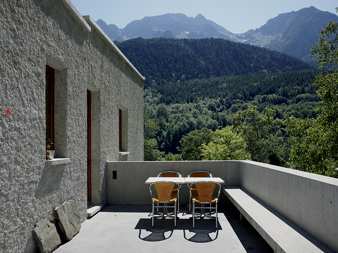 Armando Ruinelli, casa unifamiliare a Castasegna.