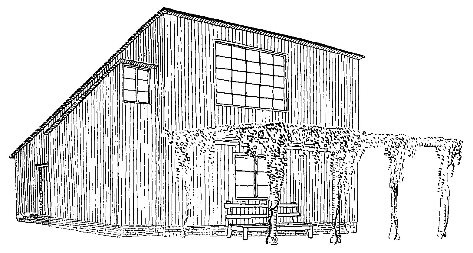 Heinrich Tessenow, Casa Nau-Roeser, Lostau 1912.