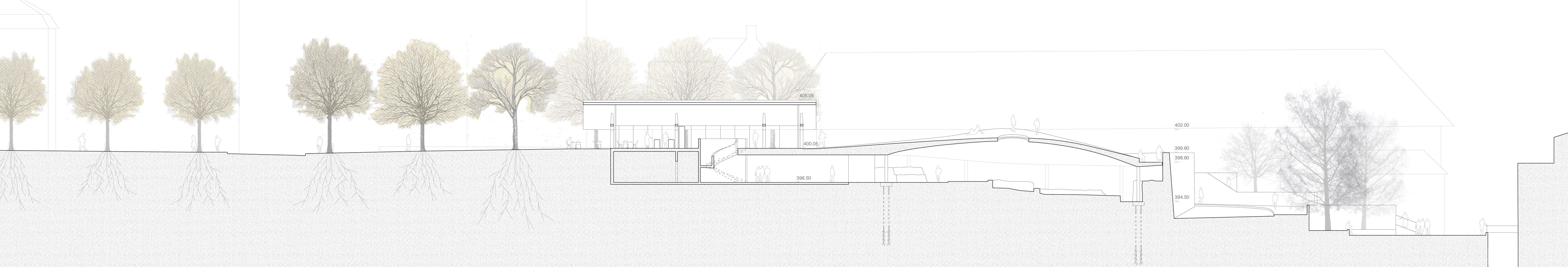 coupe du projet Camera obscura (©bunq SA)