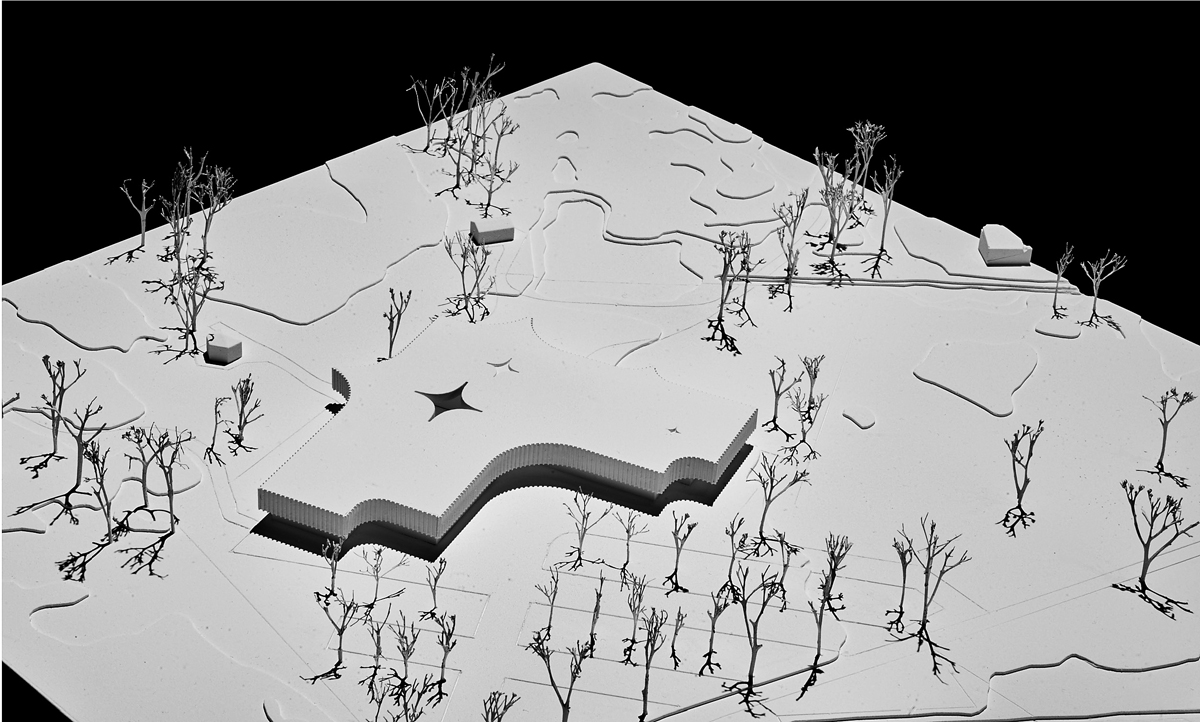 Der «Segler» auf Rang 3 übernimmt die Position der bestehenden Bauten, vereint aber alle Funktionen unter einem Dach.