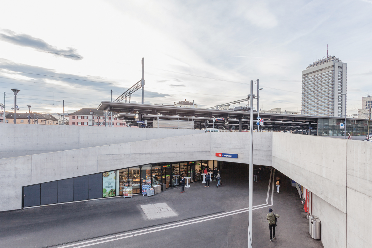 Portal zur Personenunterführung Ost.