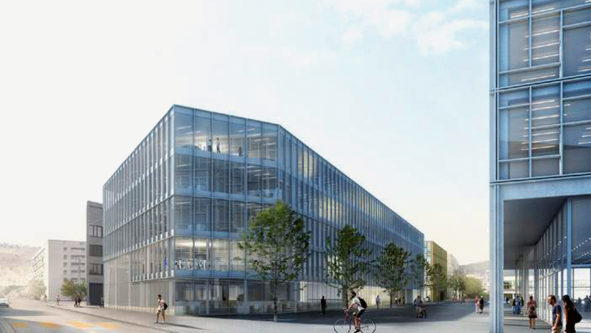 «Rue interiéure»: Fassadenvisualisierung