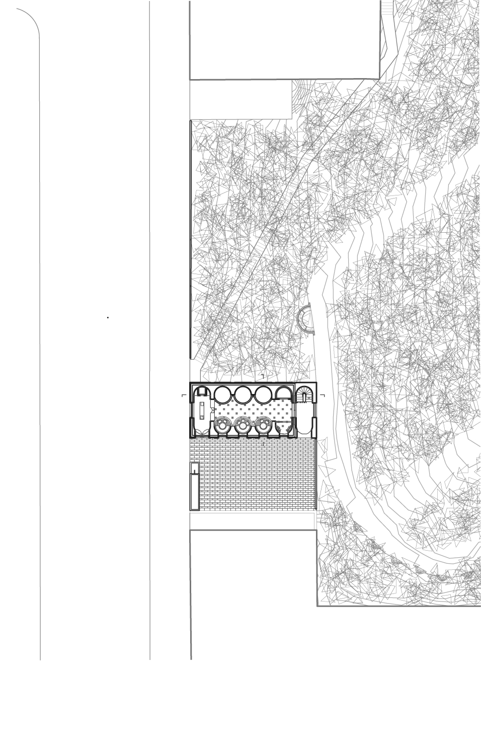 Plan du café, cimetière de Pérolles, Fribourg