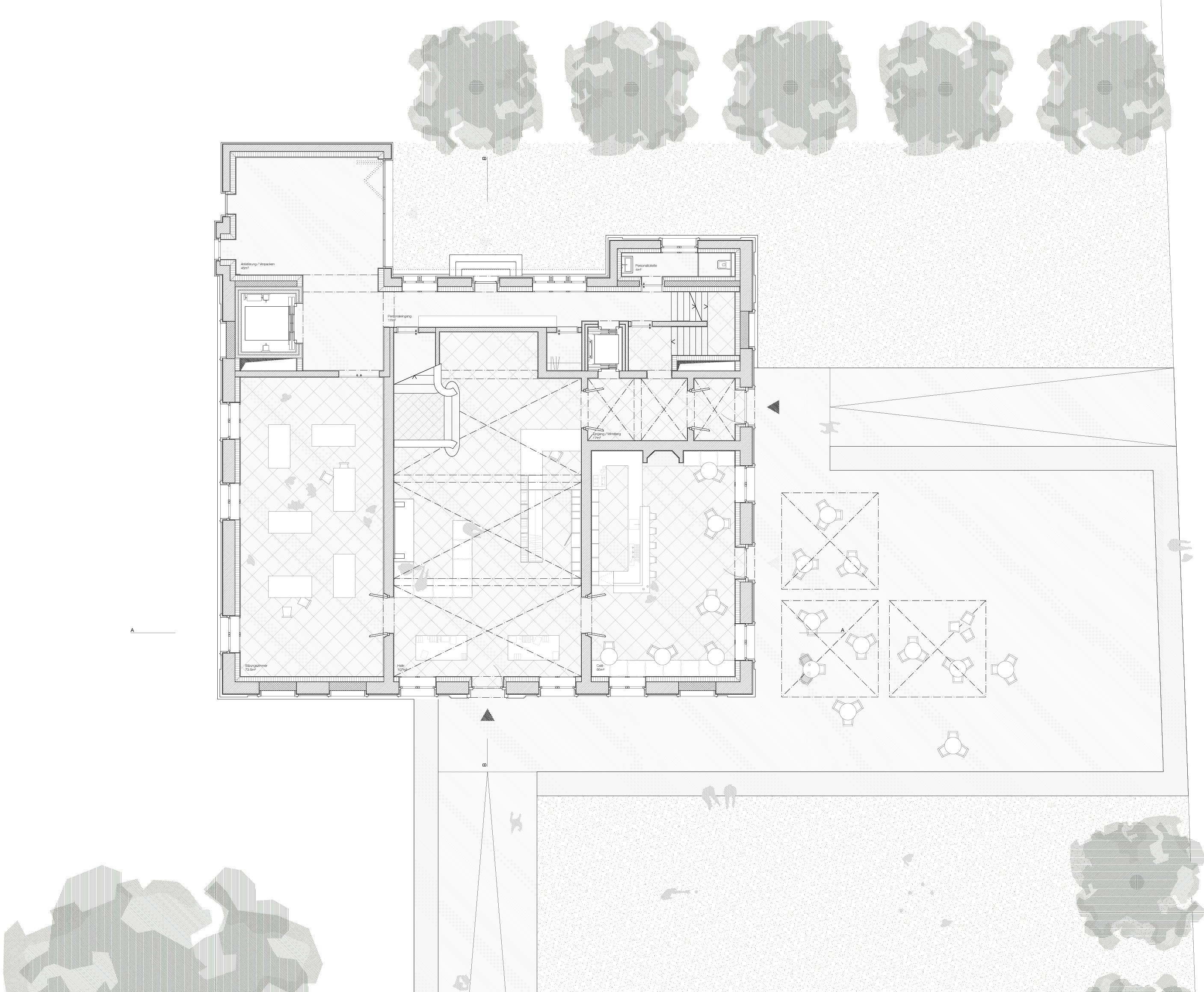 Plan du rez-de-chaussée