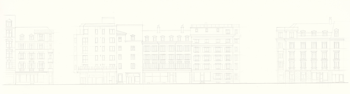 Fassadenansicht Langstrasse