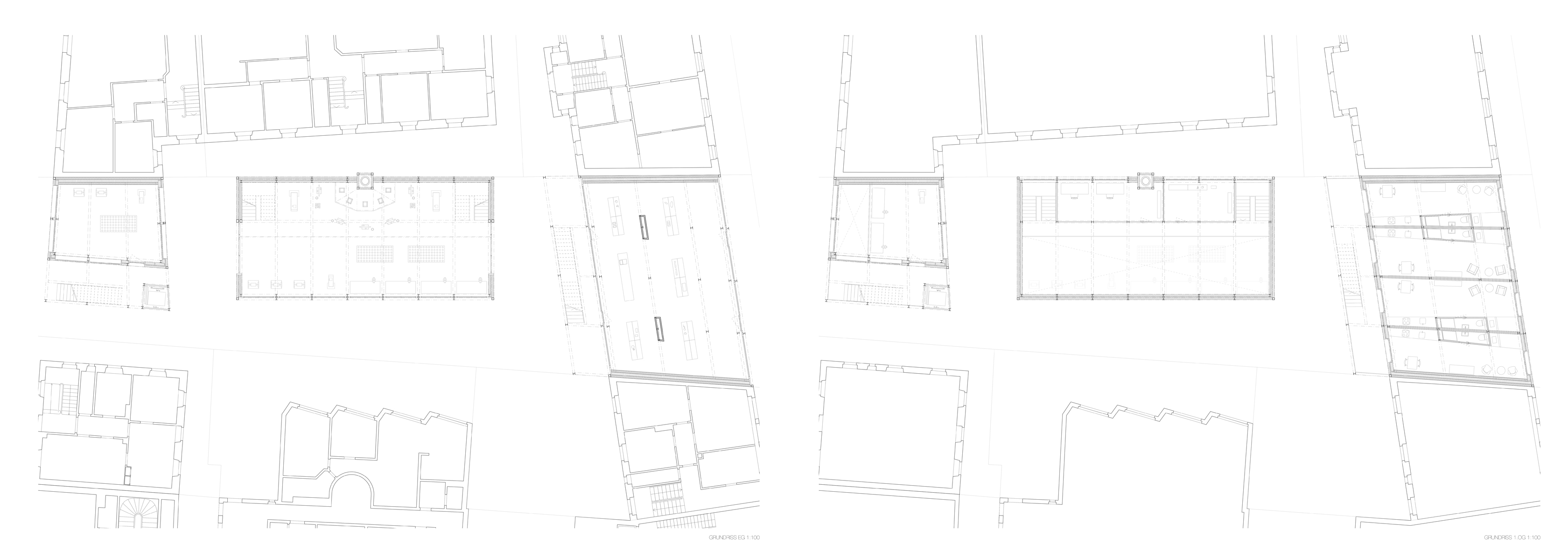 Plan du premier étage