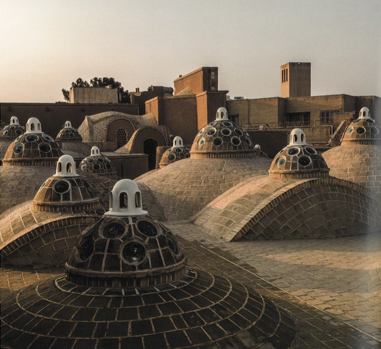 Aufnahme aus der Städte-Serie von Davood Vakilzadeh: Das Badehaus Sultan-Amir-Ahmad in Kashan wurde in der Kadscharenzeit renoviert.