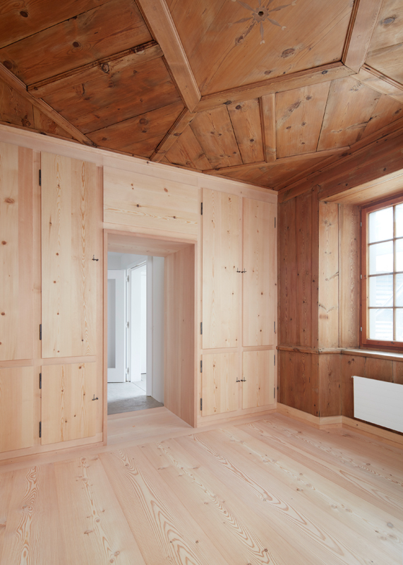 Die Täferstube nach der Renovation.