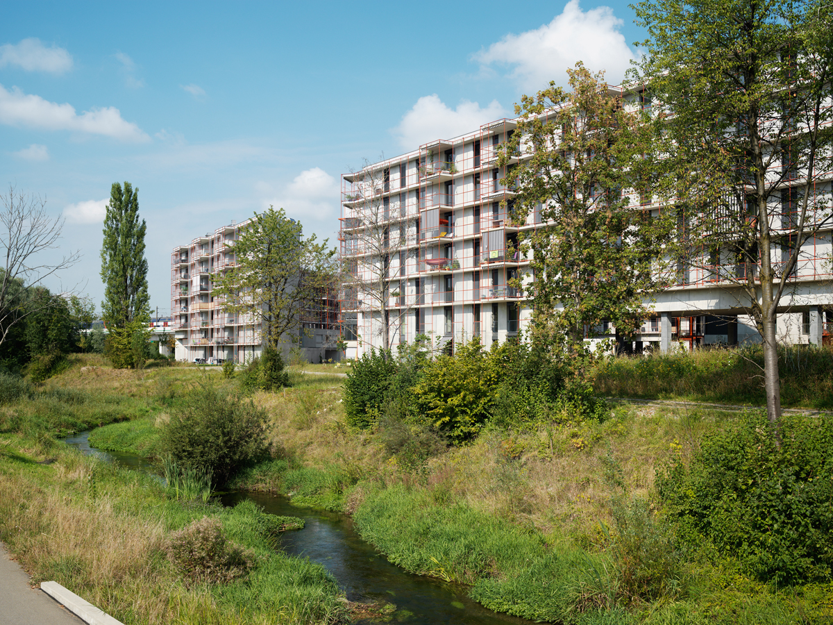 L’ensemble côté jardin