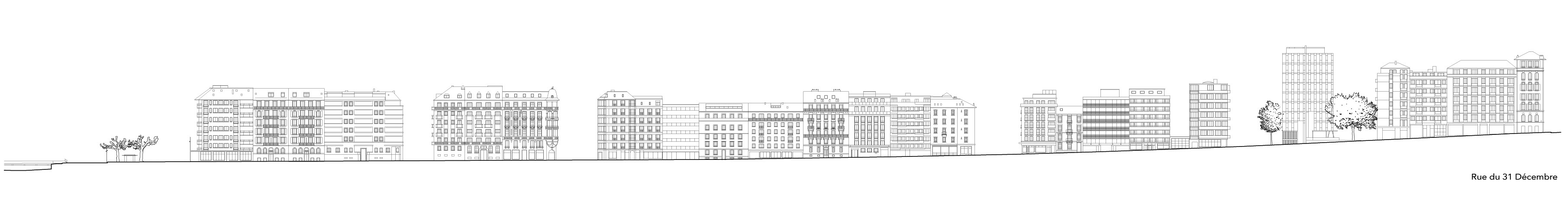 Convergence: coupe rue du 31 décembre