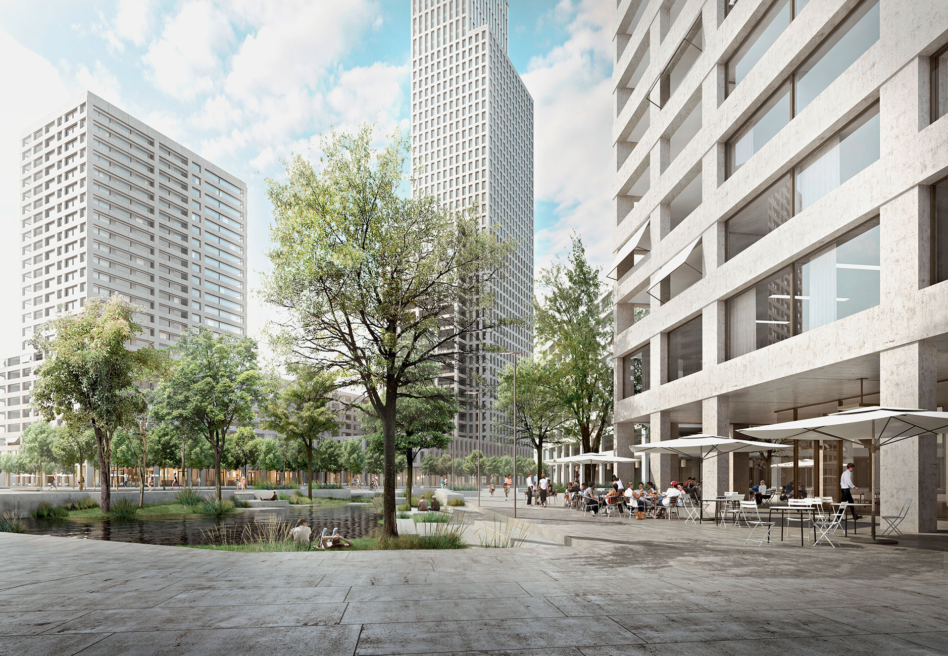 Vista da place de l’Etoile, percorso verde.