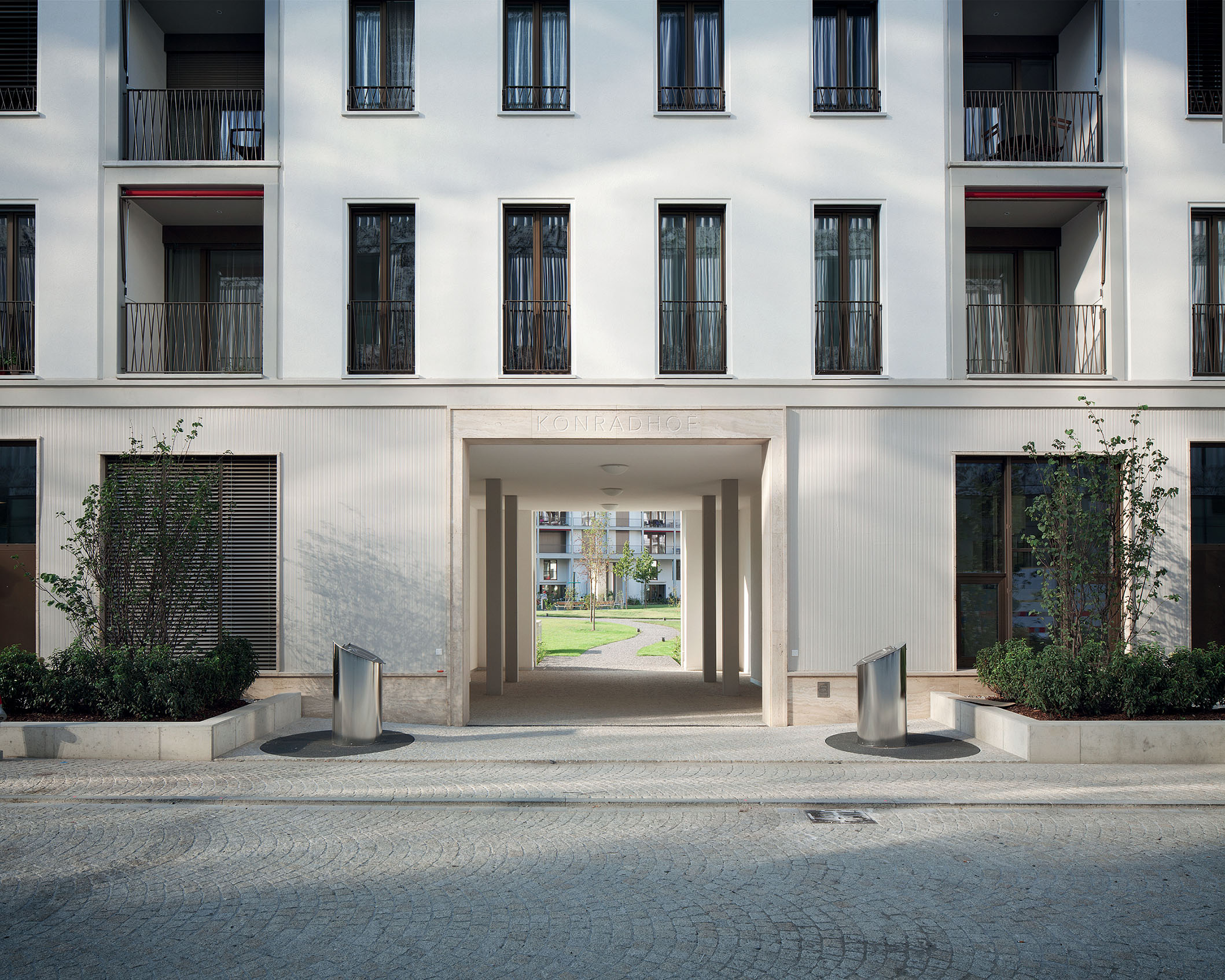 Konradhof e quartiere Richti, Wallisellen; Baukontor Architekten, Studio di Architettura Vittorio Magnago Lampugnani