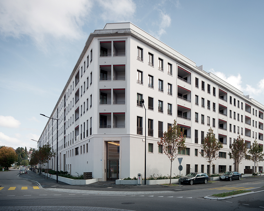 Konradhof e quartiere Richti, Wallisellen; Baukontor Architekten, Studio di Architettura Vittorio Magnago Lampugnani