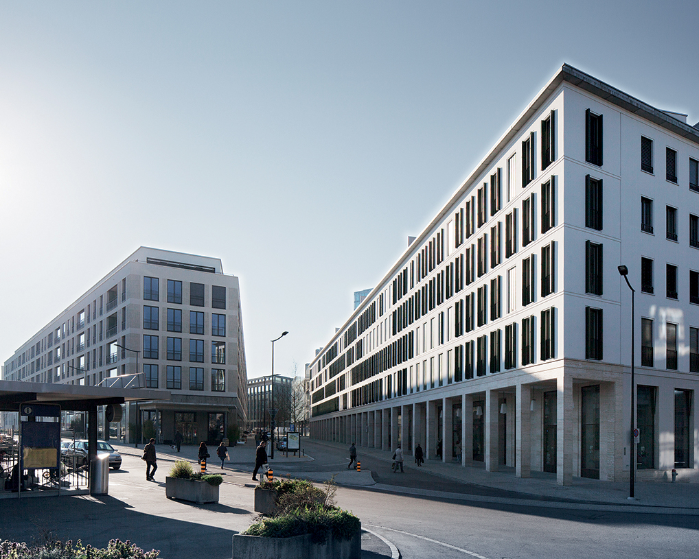 Konradhof e quartiere Richti, Wallisellen; Baukontor Architekten, Studio di Architettura Vittorio Magnago Lampugnani