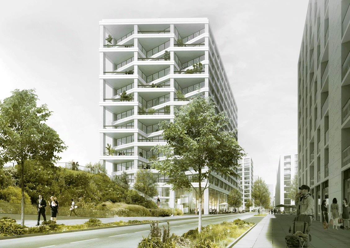 1. Preis: EM2N. Perspektive Süden