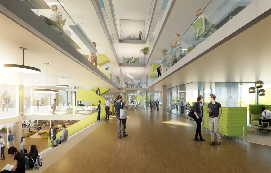 2. Preis: Eller+Eller. Perspektive Innenraum