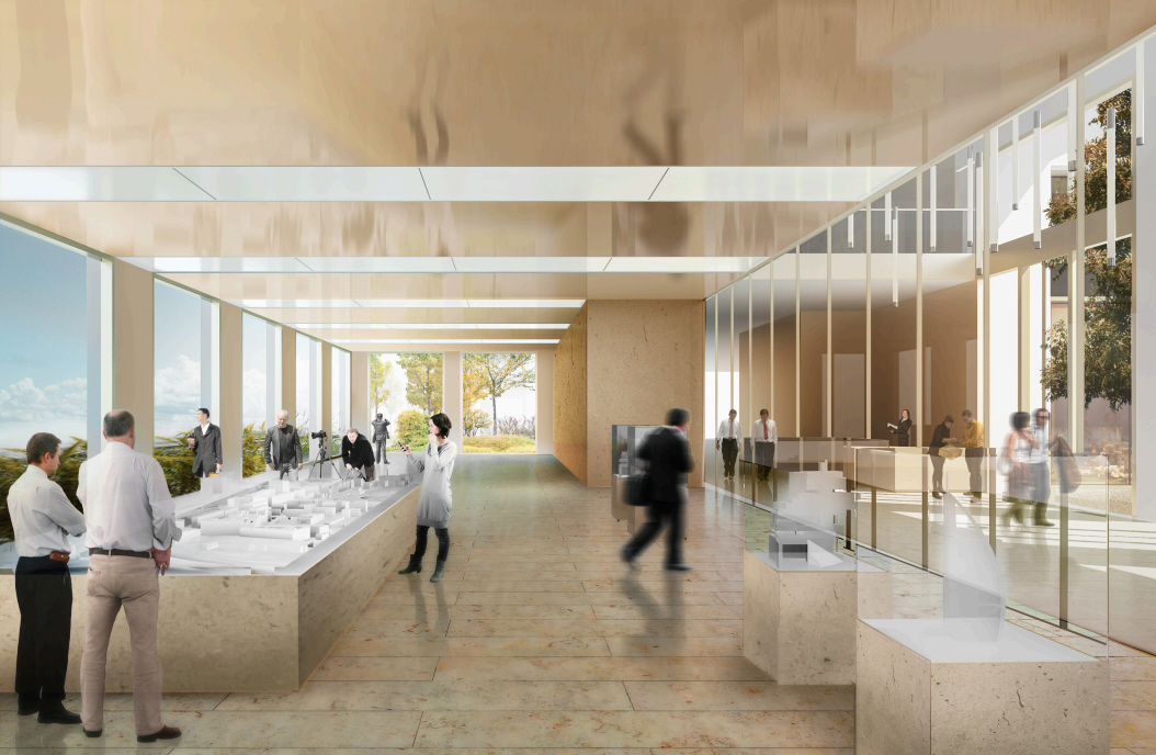 3. Preis: gmp. Perspektive Innenraum