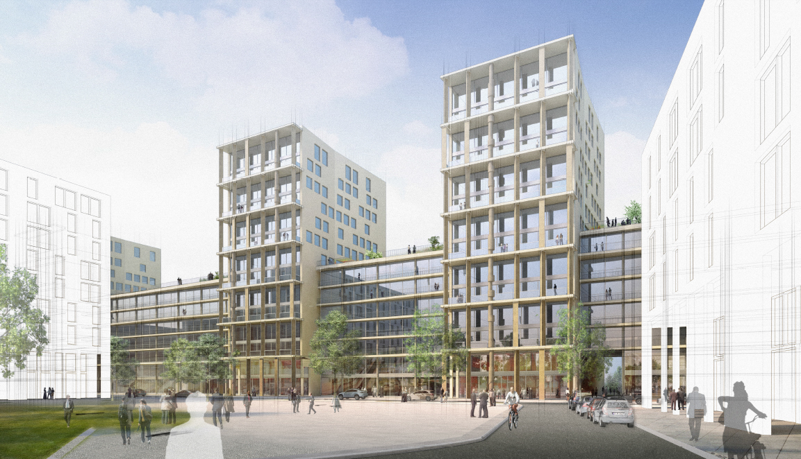 Diener+Diener. Perspektive Nordhafenplatz