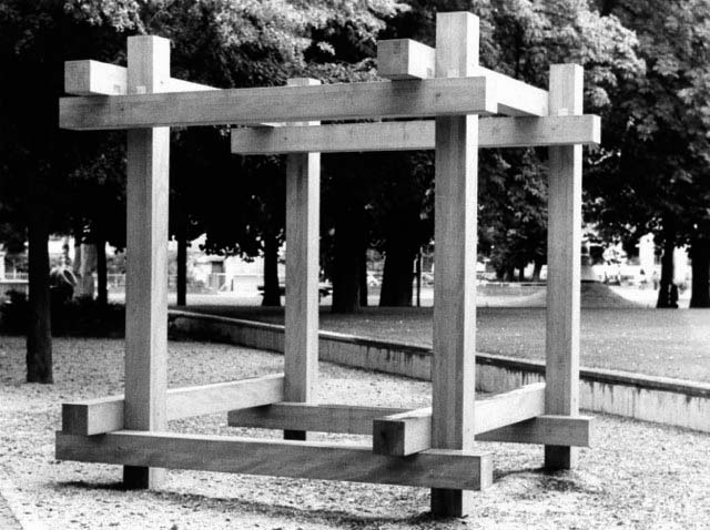 Max Bill, Pavillon-Skulptur II, 1969-1975