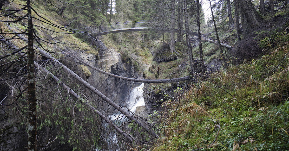 «Wasserfallbrücke».