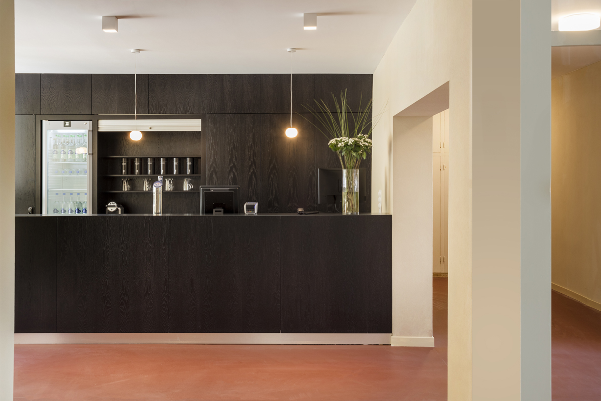 Jugendherberge «Bella Lui» in Crans-Montana: Rezeption.