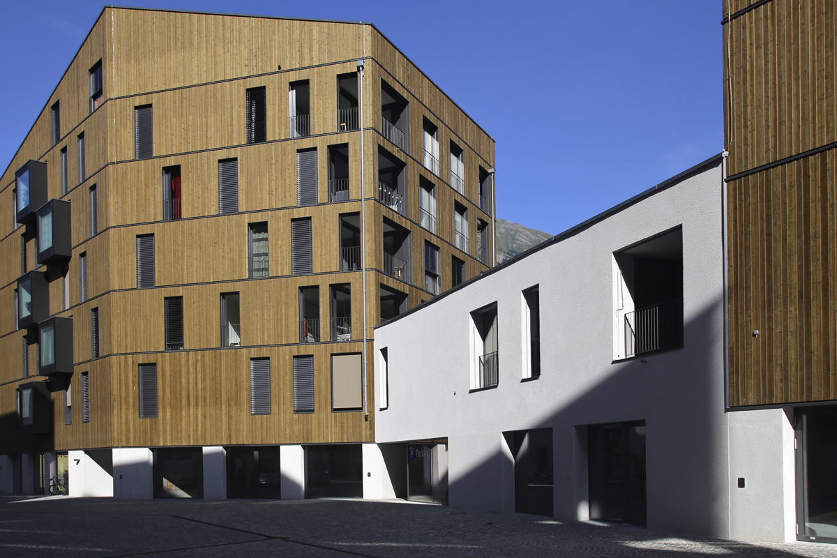 Aletsch Campus, Aussenansicht.