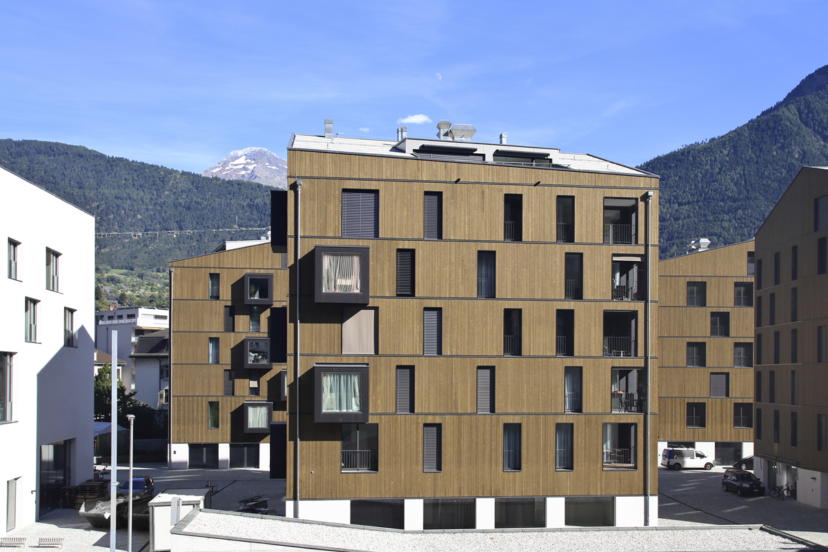 Aletsch Campus, Aussenansicht.