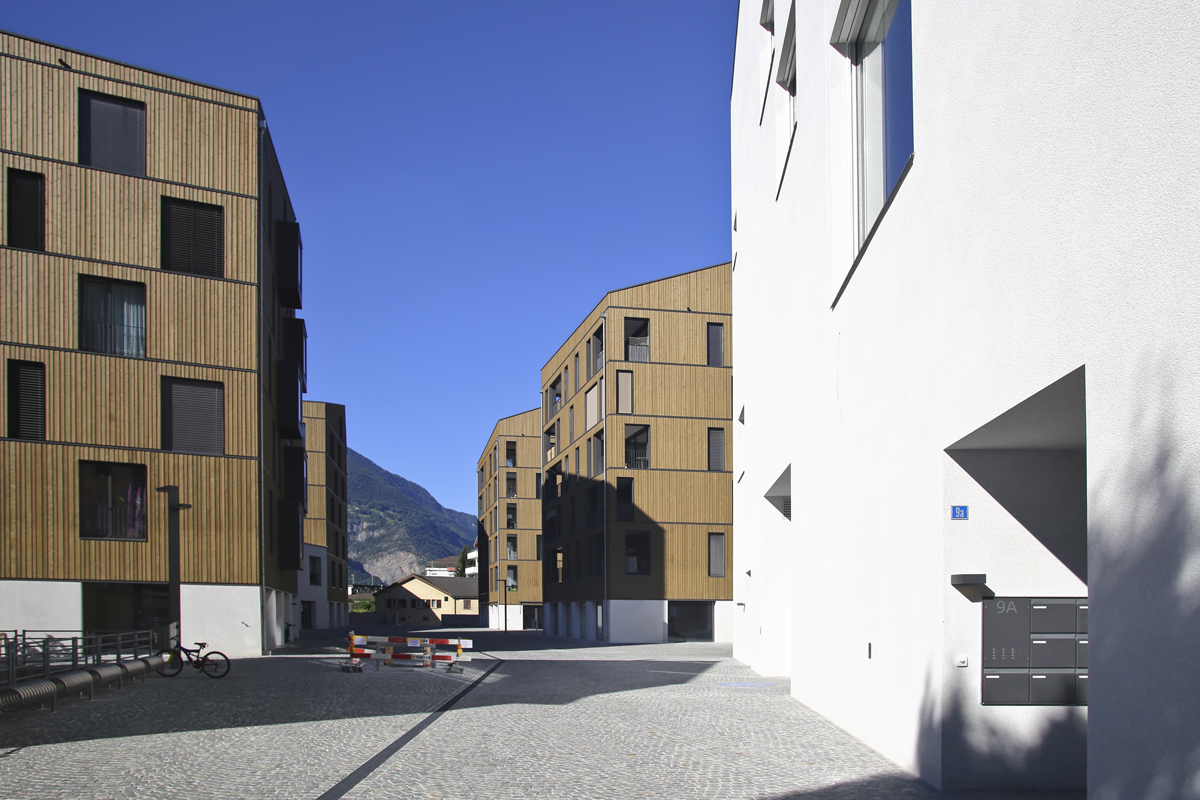 Aletsch Campus, Aussenansicht.