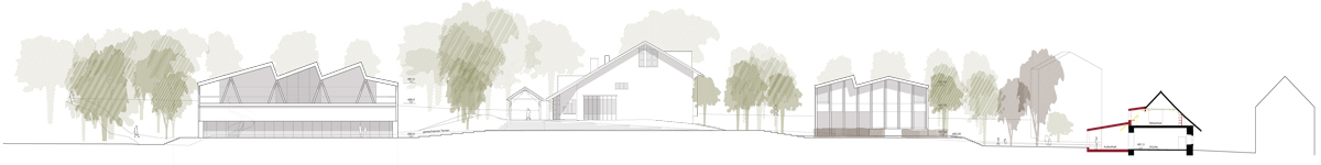 1. Rang / 1. Preis «Riri», Esch Sintzel Architekten: Ansichten.