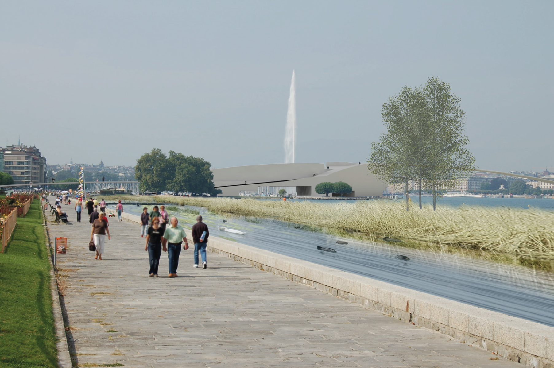 Perspective du projet «Enlacée»