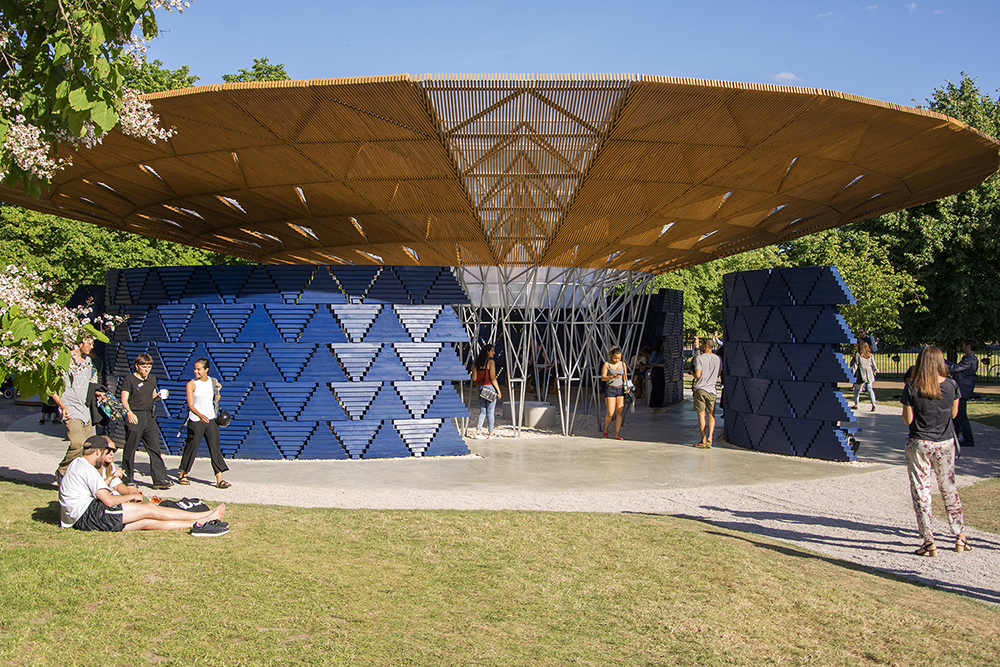 Serpentine Pavilion 2017 de Diébédo Francis Kéré, Londres
