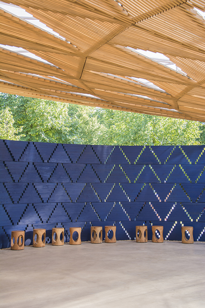 Serpentine Pavilion 2017 de Diébédo Francis Kéré, Londres