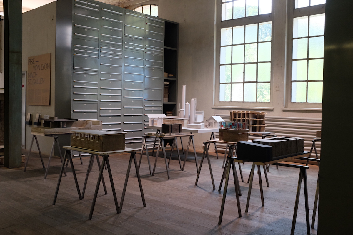 Einen wichtigen Bestandteil der Ausstellung bilden die Modelle der Studierenden des Ateliers Boltshauser an der EPFL.