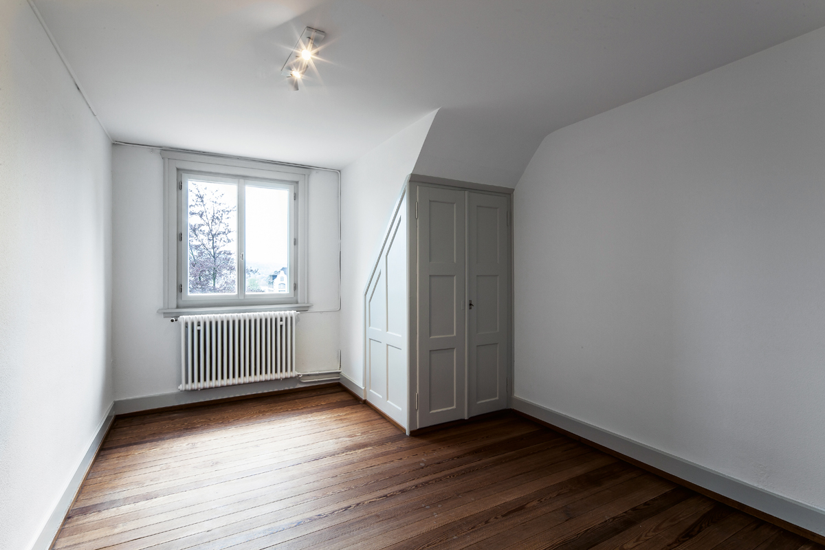 Das Dachgeschoss bietet Ausbaupotenzial für zukünftige Veränderungen.