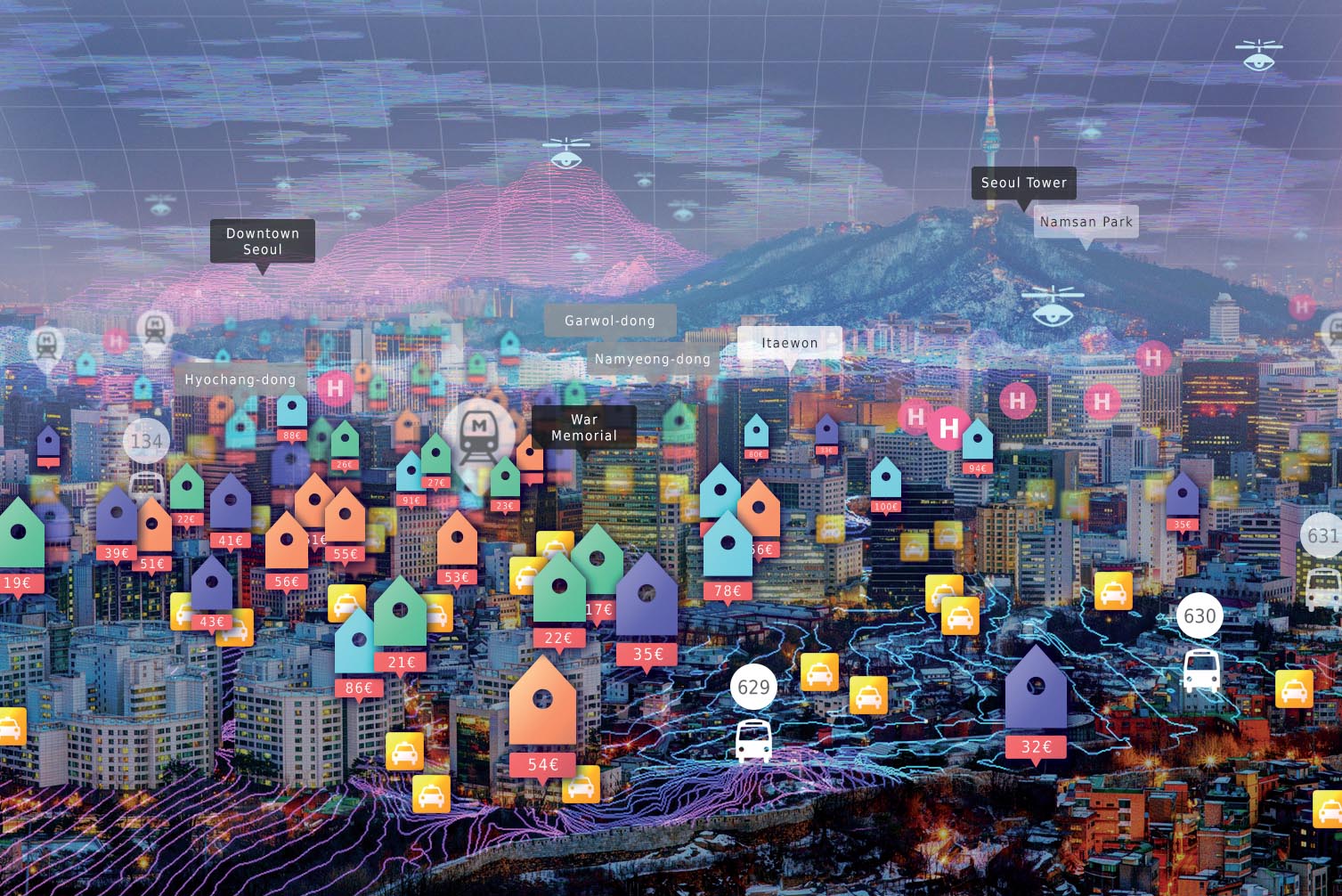 Mehdi Vilquin, image créée pour le livre Bog data, le travail en mutation - mèmes, différends et écosophie, paru aux éditions de la Cité du Design, coll. Recherche Design, Saint-Etienne, 2016.