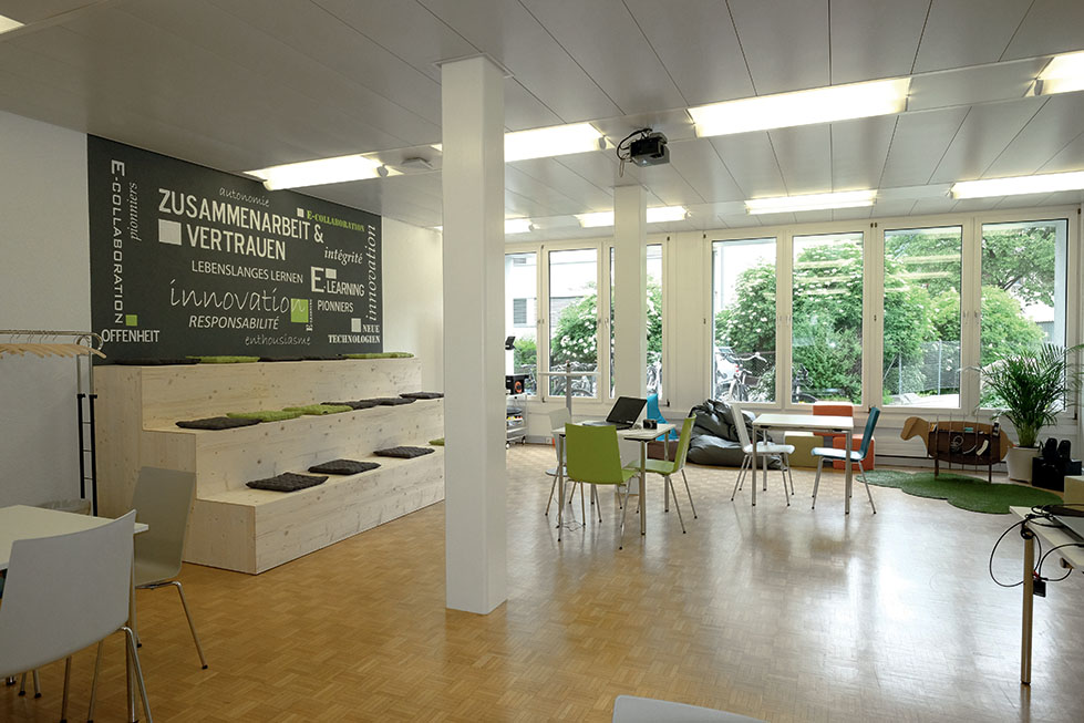 Caffetteria Fernfachhochschule Schweiz, Briga, piano terra.