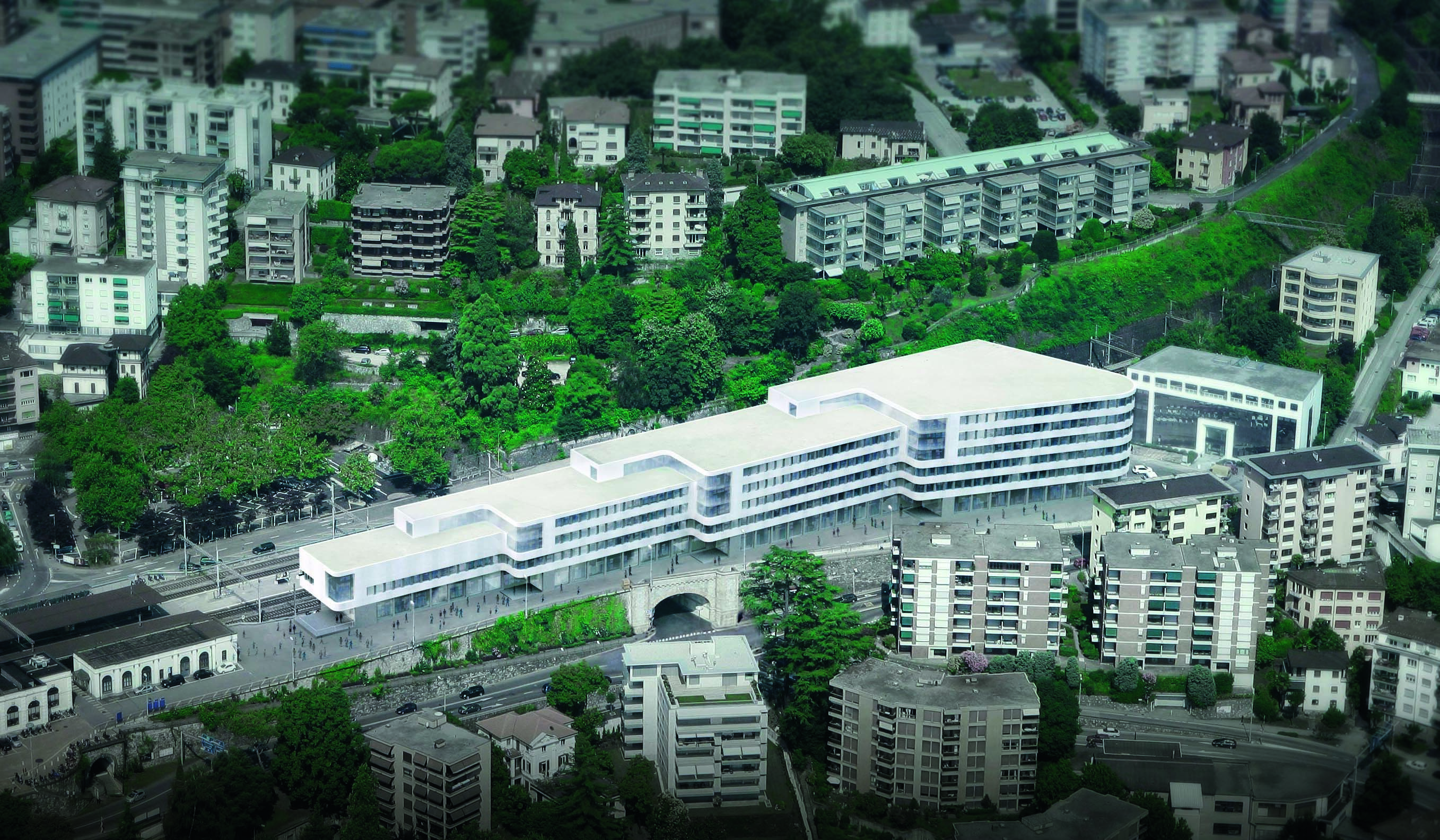 Planimetria del progetto TriMa, del Team Cruz Ortiz / Giraudi Radczuweit