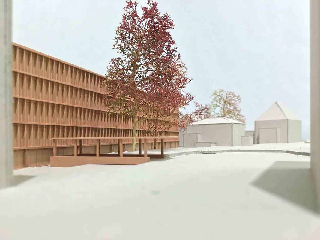 Projekt 56 «Im Meuble Jardin»: Strassenansicht